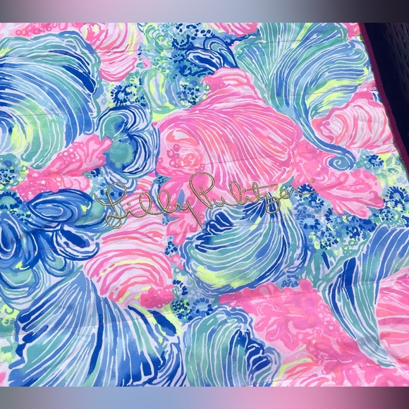 Lilly Pulitzer Beach Mat Splash Into Summer Beach Pool Roll Up Mat Pillow Yoga - Picture 12 of 16